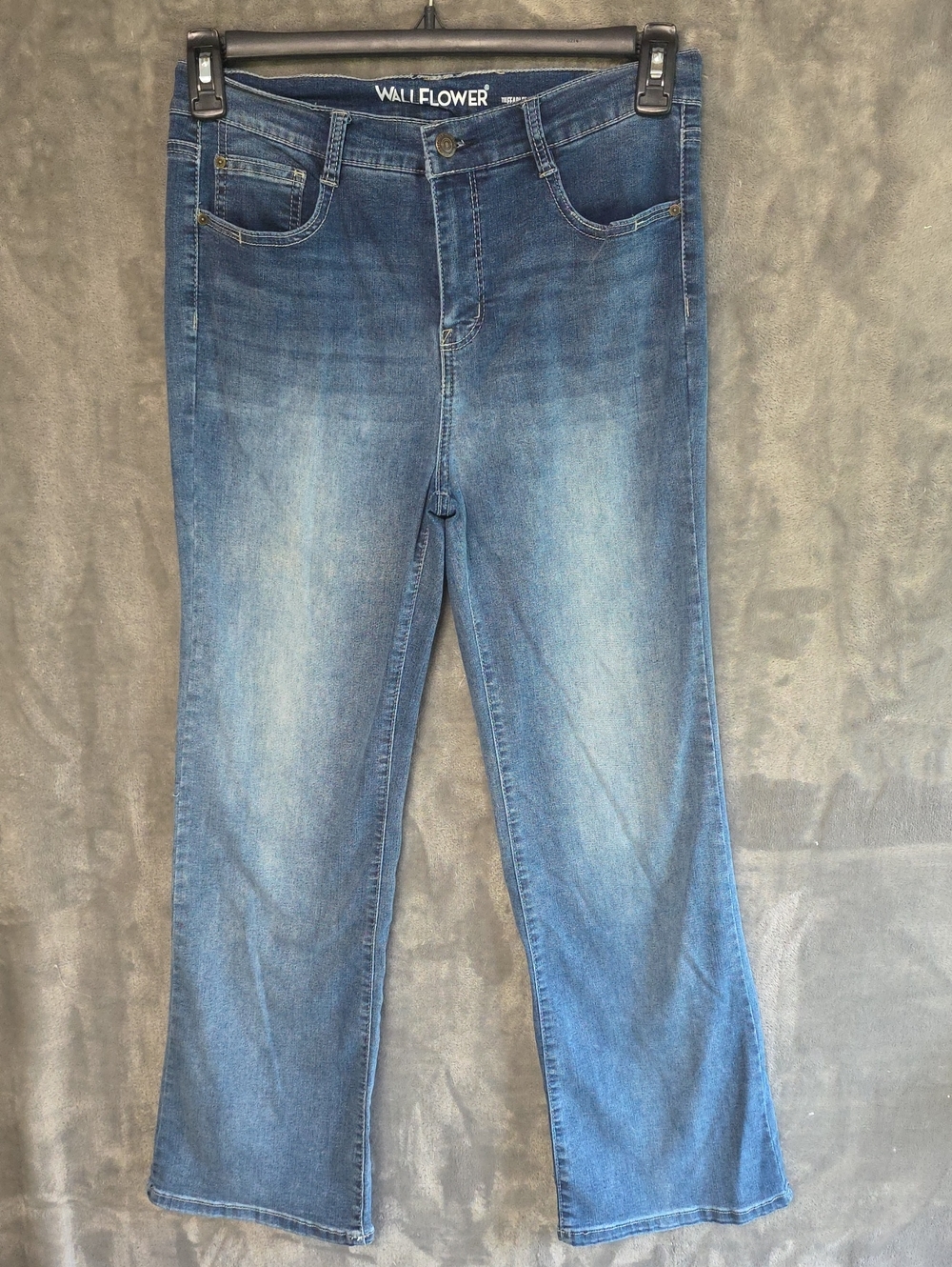 Wallflower Medium Blue Flare Jeans